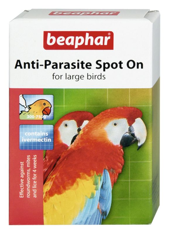 Beaphar Anti-Parasite Spot On For Large Birds